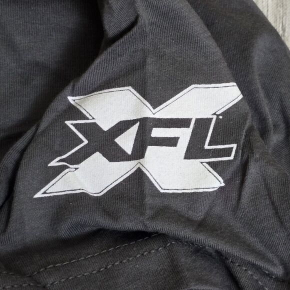 XFL Seattle Dragons Shirt Men's Size 2XL Grey Football New with Tag NWT - Picture 4 of 8